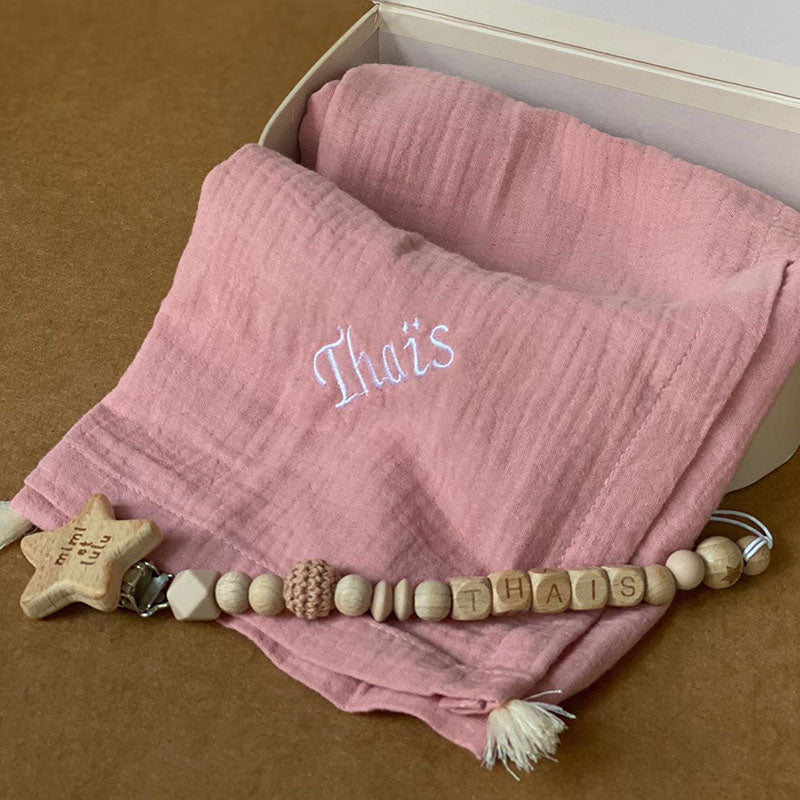 Mimi Pacifier My Pacifier Holder - CARRY ME | HK Elegant Baby Gift with Baby's Name ...