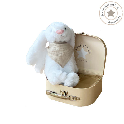My mimi et lulu Bunny in a Suitcase OH CUTIE IN A BOX in Powder - www.mimietlulu.com